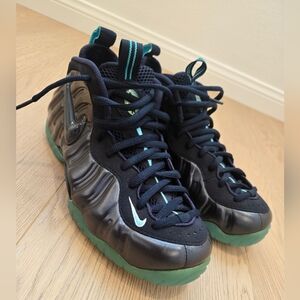 Foamposite - Obsidian Aqua